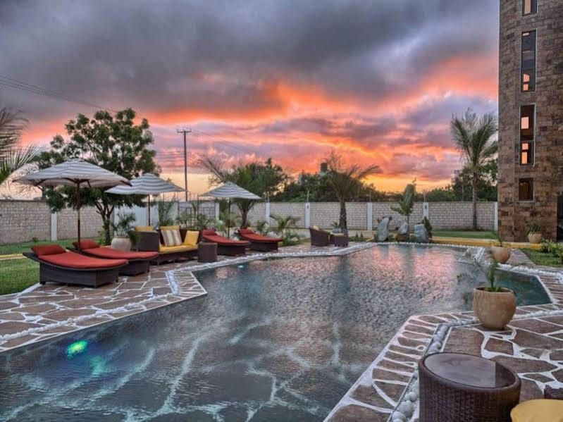 Amani Luxury Apartments Mombasa Eksteriør bilde